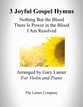 3 JOYFUL GOSPEL HYMNS (for Violin with Piano - Instrument Part included) P.O.D cover